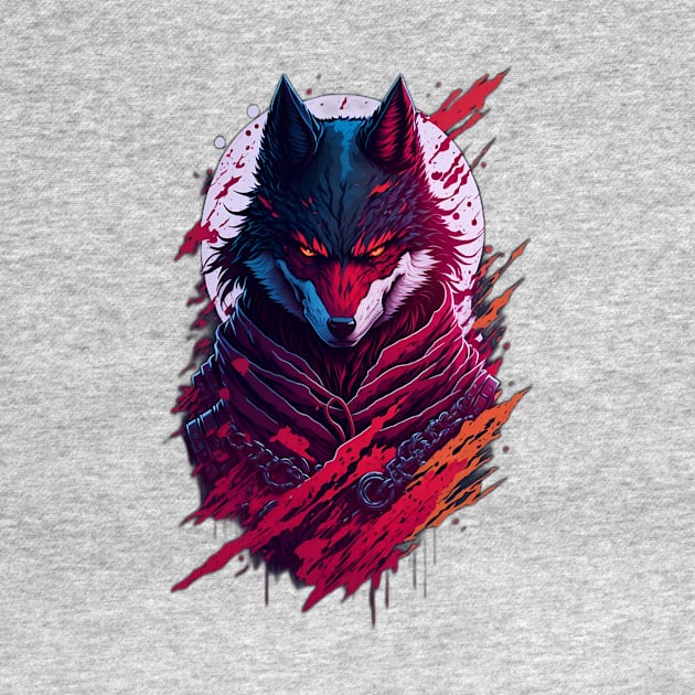 Shadowbound Ninja Wolf by QUENSLEY SHOP